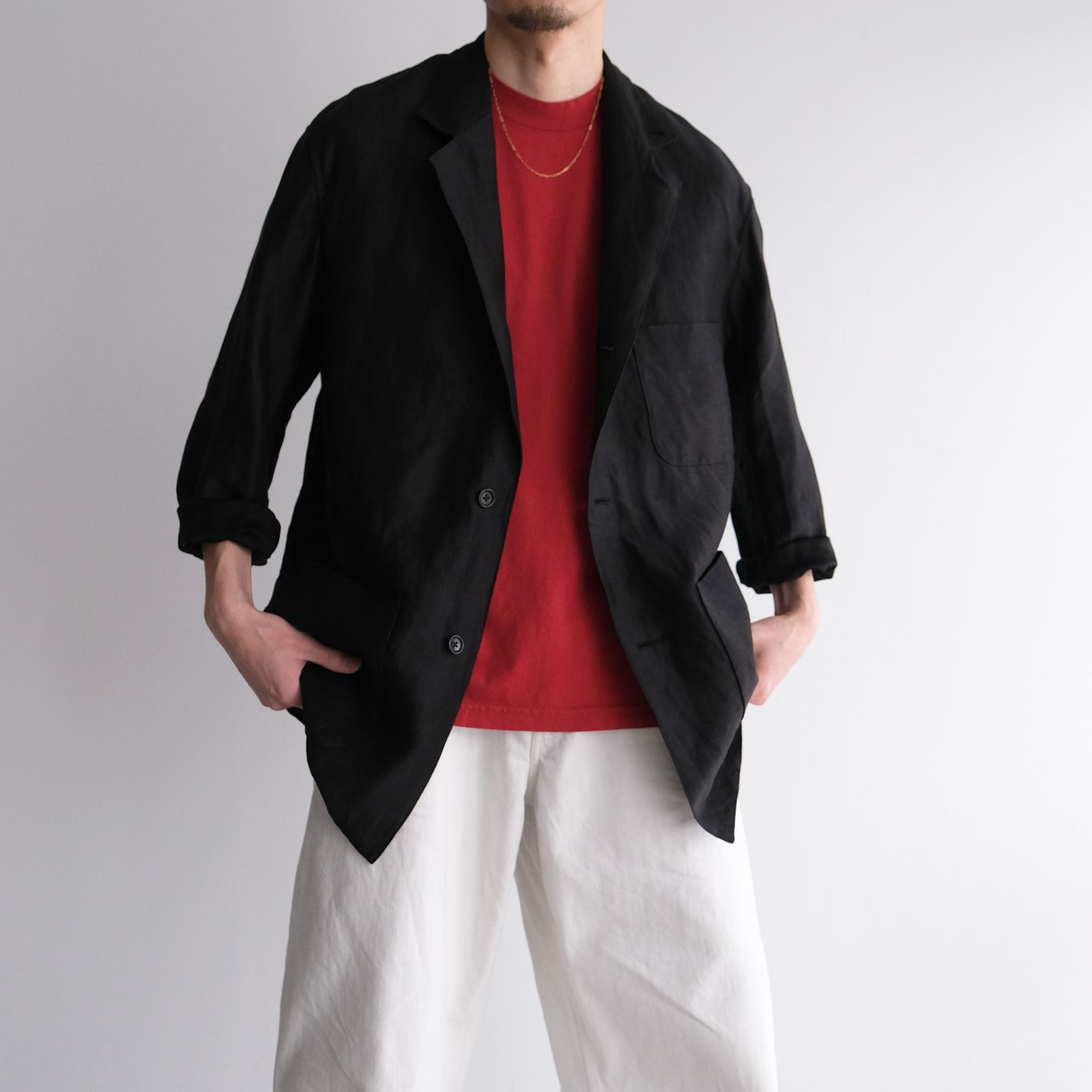 MINE Duct Tape S/S T-Shirt / White Label -Tシャツ-（Blood / ブラッド）