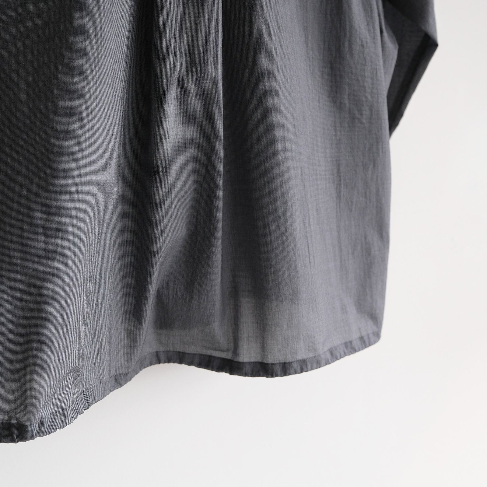 Seersucker Pullover Shirt -シャツ-（Gray / グレー）GU261-50445