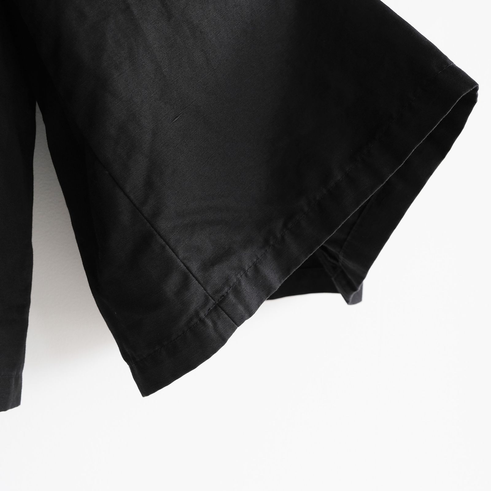 Cotton Washer Half Pants -ショーツ-（Black / ブラック）