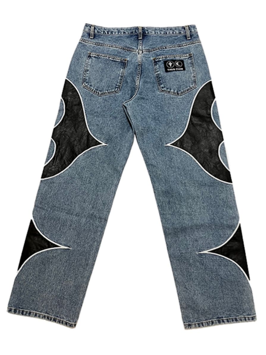 THUG CLUB - Denim Tribal Pants | HBX - Globally Curated