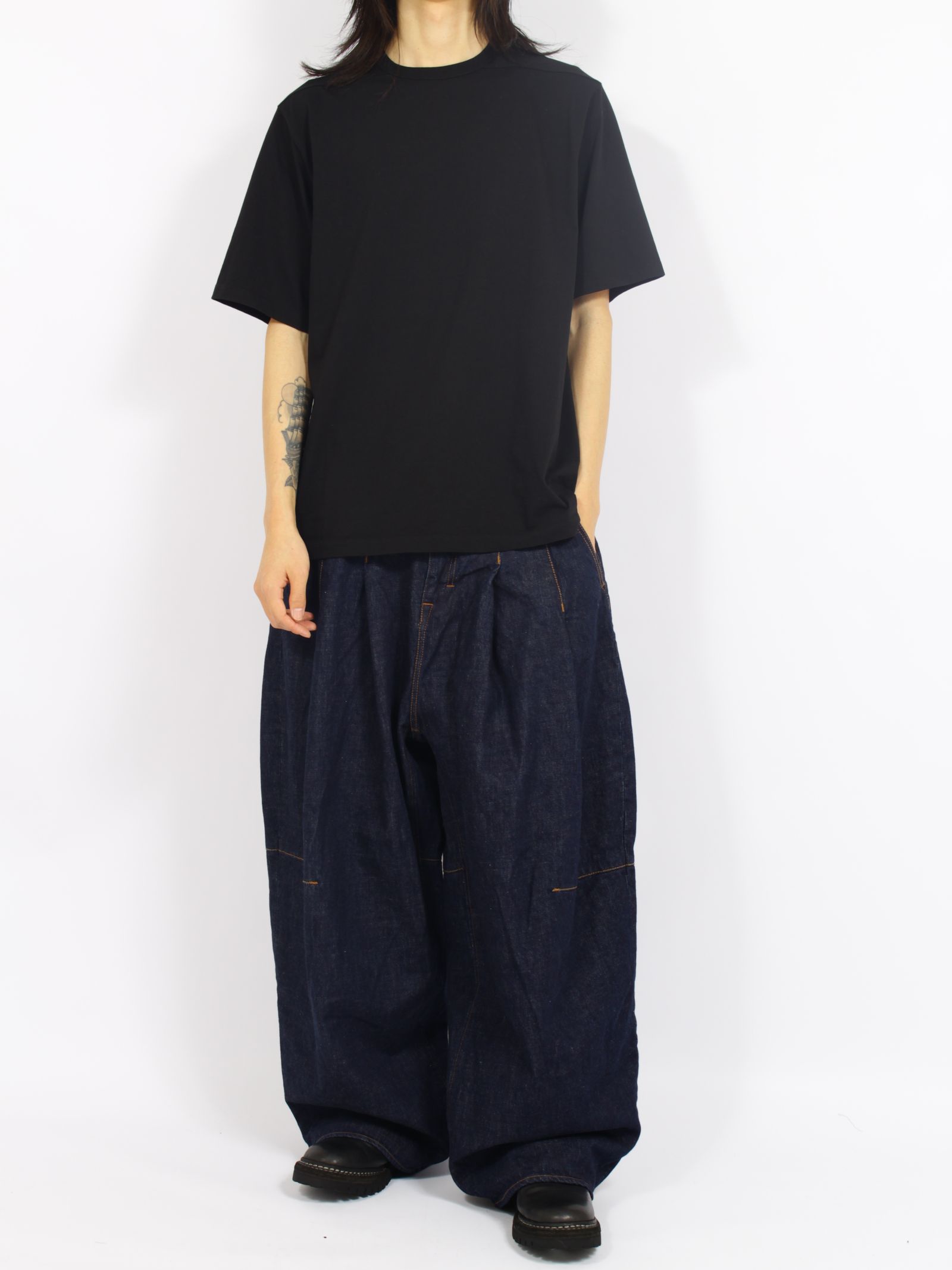 【定番】オーディナリー シティ バギー デニム パンツ / ORDINARY CITY BAGGY / インディゴ