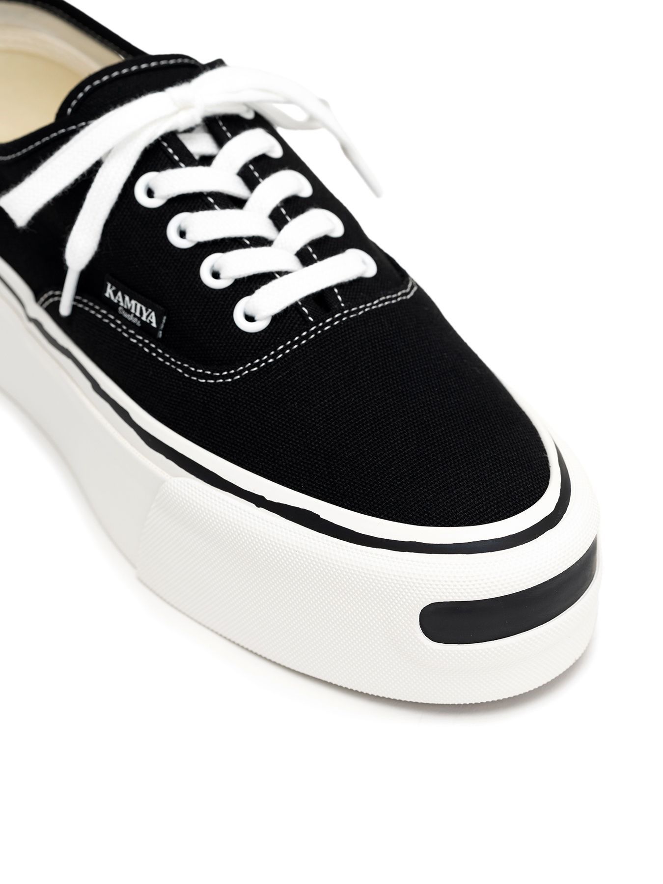 【25AW】"へルク" プラットフォーム スニーカー / "HERC" PLATFORM SNEAKER / ブラック