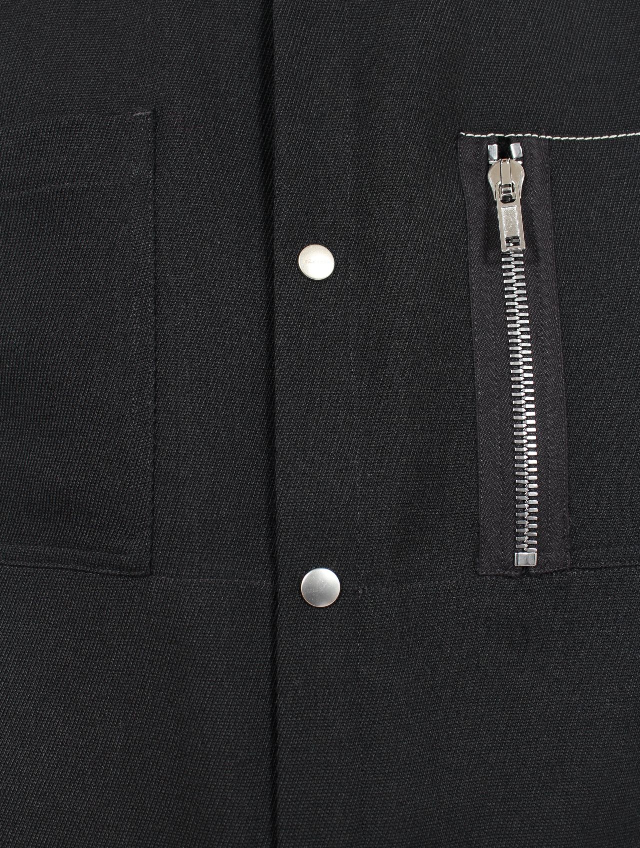 【25AW】オーバーサイズ アウターシャツ / OVERSIZED OUTERSHIRT / ブラック