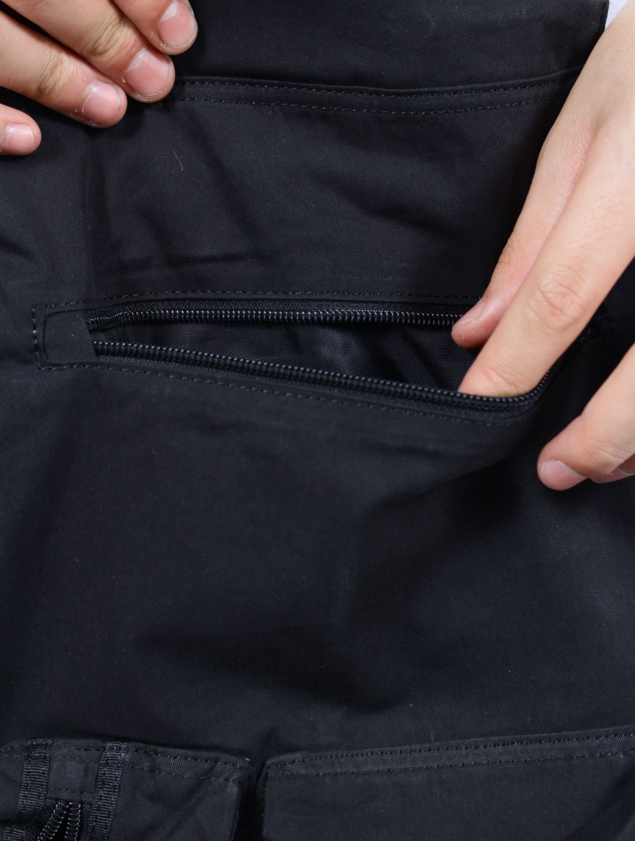 【25SS】ウェビング ポケット バッグ / WEBBING POCKET BAG / ブラック