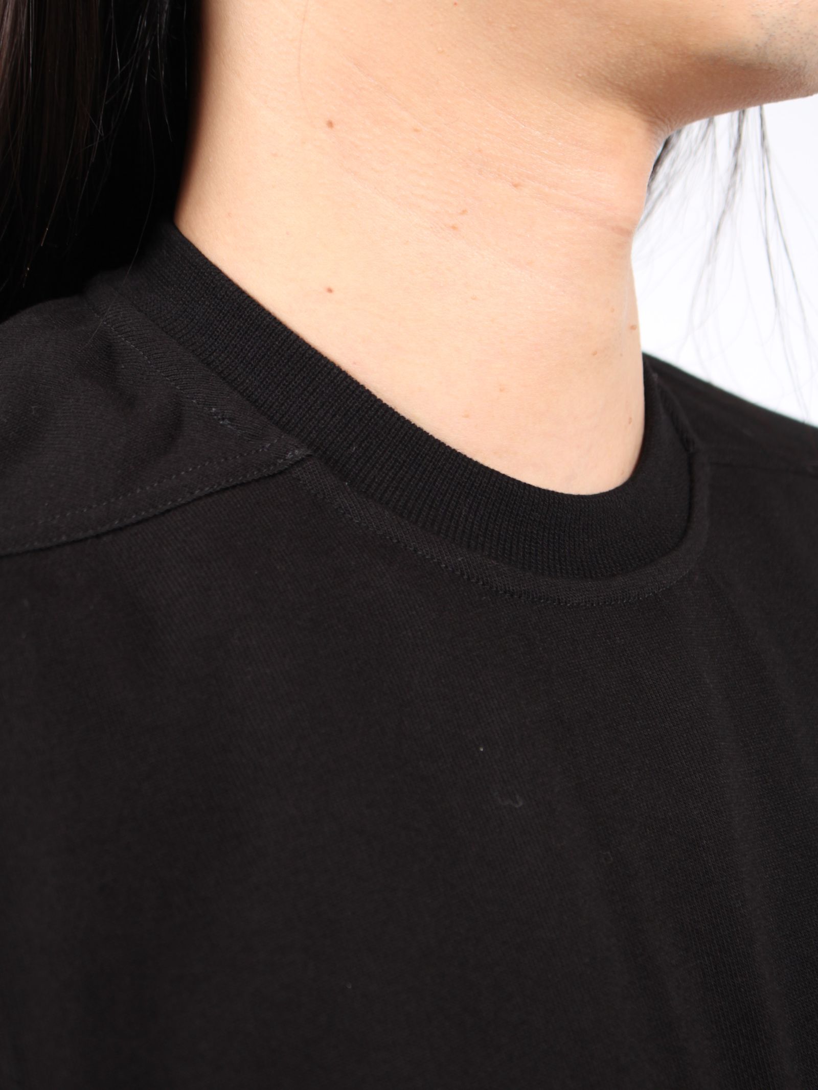 【24AW】クロップ クルーネック スウェット / CROPPED CREWNECK SWEAT / ブラック