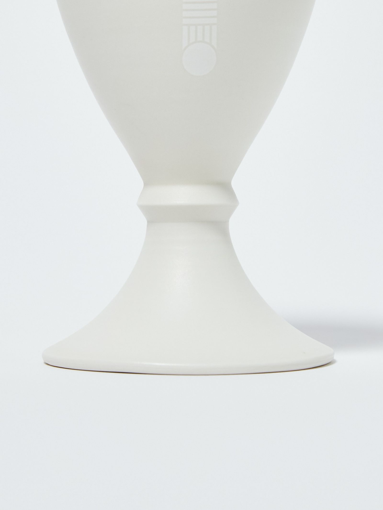 HIROTAKE IIDA 別注 磁器 ワイングラス / SEIHAI : PORCELAIN WINE GLASS / ホワイト