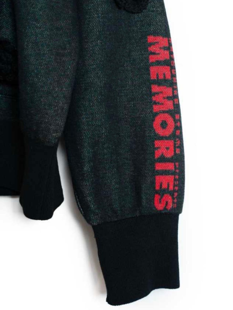 【26SS】"メモリーズ" 大友克洋 ジャガード カーディガン / MEMORIES M.V Jacquard Cardigan / ブラック