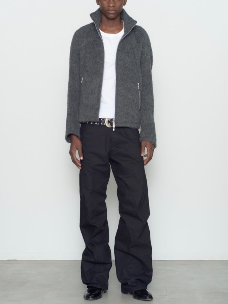 【26AW】フル ジップ アップ トラッカー ジャケット / FULL ZIP UP TRACK JACKET / チャコール