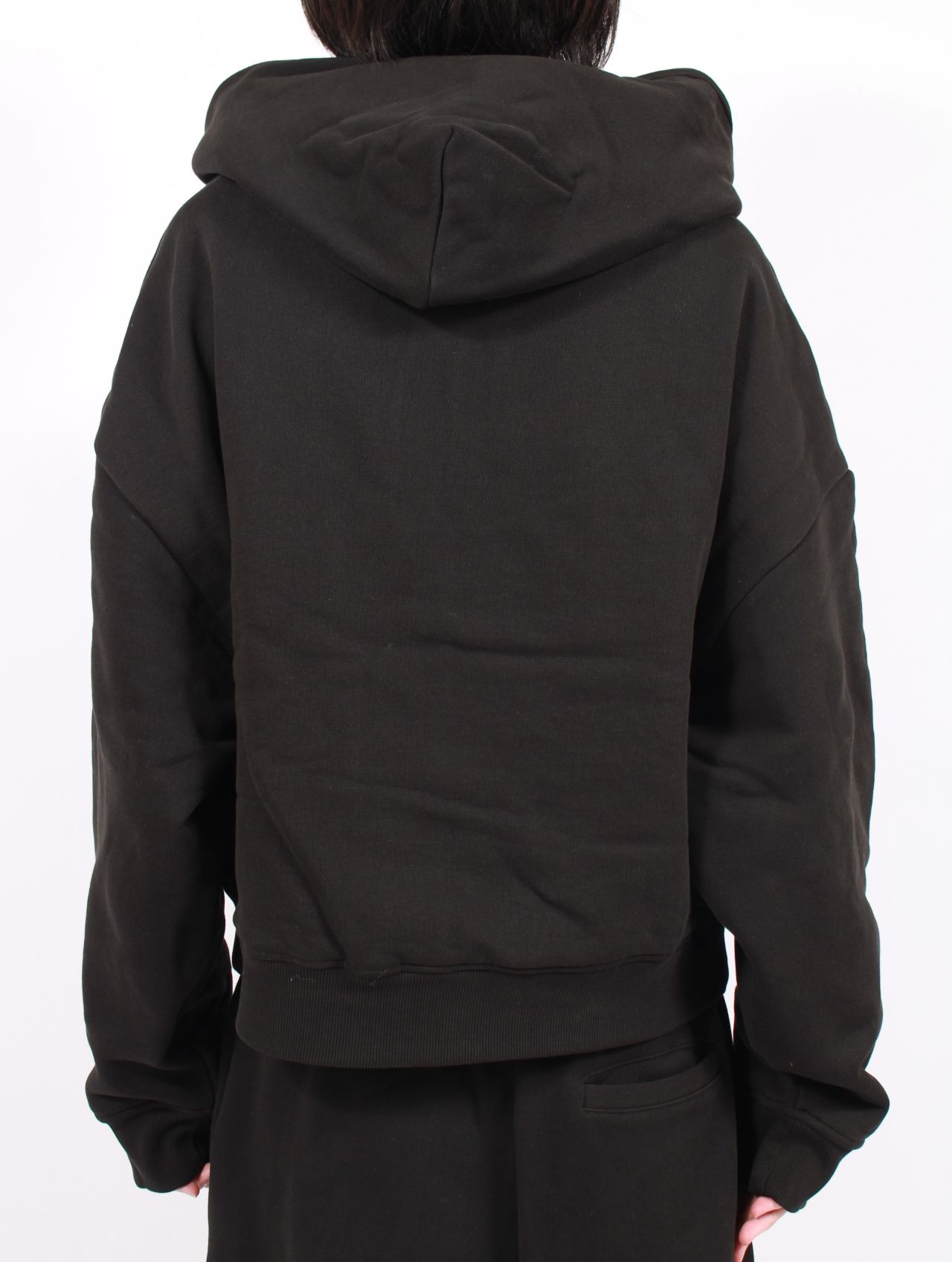 サーマル フード ジップアップ パーカー / THERMAL HOOD / BLACK(ブラック)