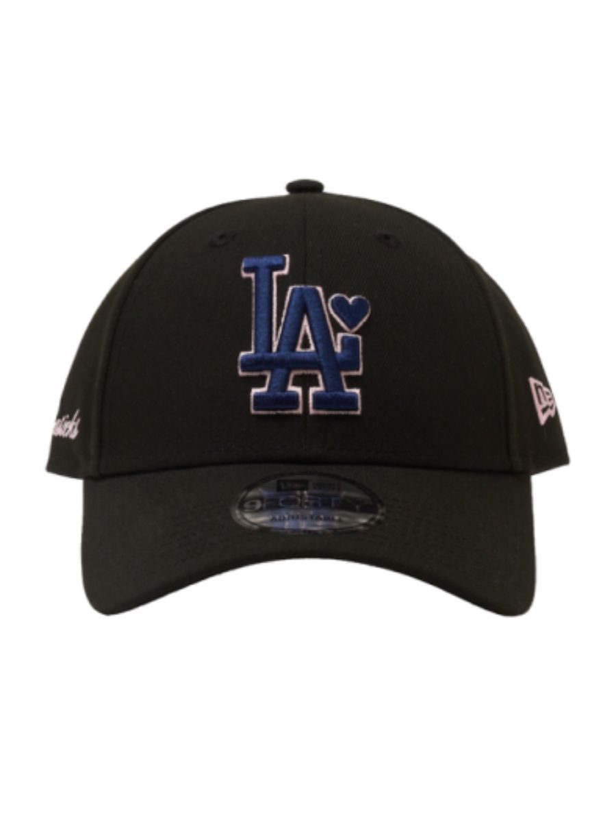 【26AW】9フォーティー ロサンゼルス ドジャーズ キャップ / 9FORTY LOS ANGELES DODGERS / ブラック×ネイビー×ピンク