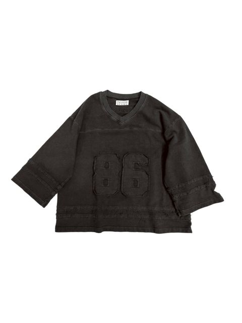 【26AW】 コットン ホッケー ジャージー チーム / COTTON HOCKEY JERSEY'TEAM / ブラック