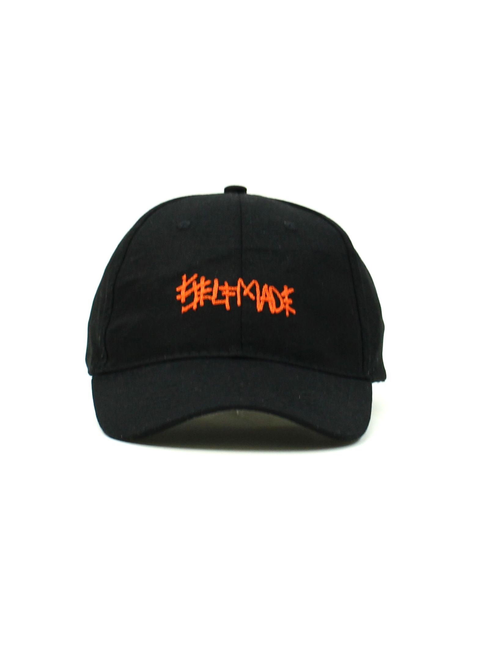 刺繍ロゴ ベースボールキャップ / BASEBALL HAT WITH LOGO EMBROIDERY / ブラック