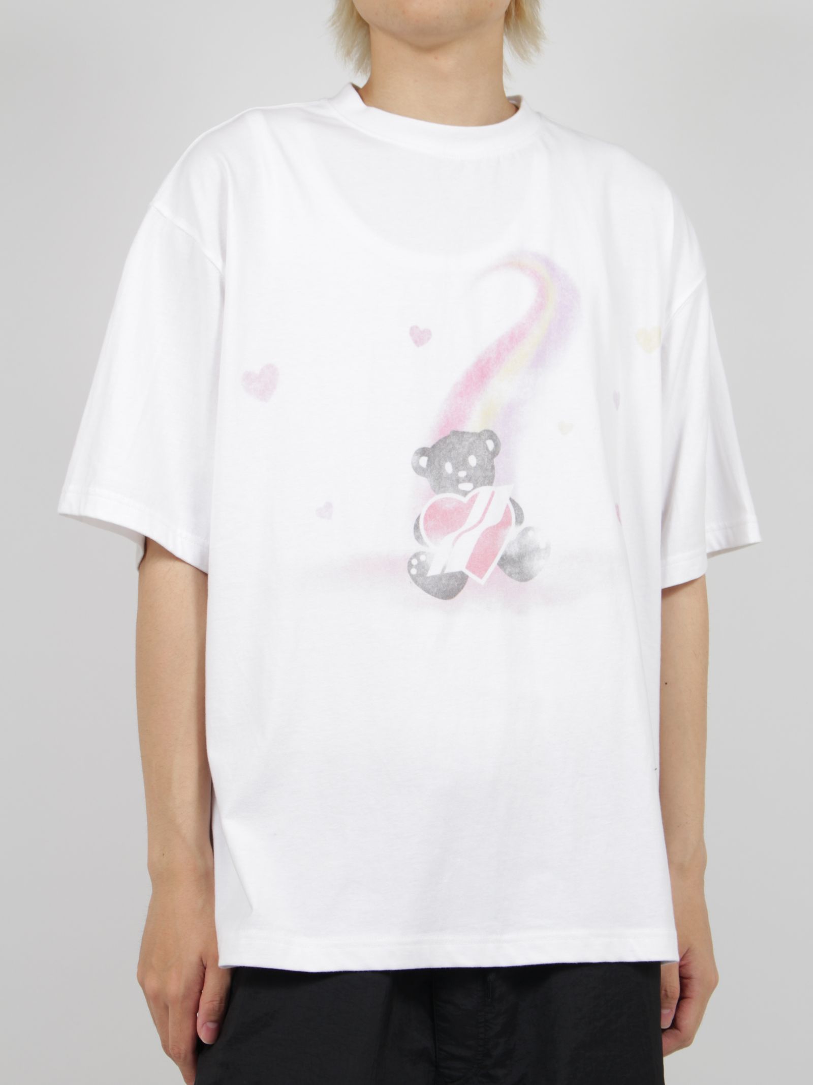 WE11DONE - 【23SS】テディベア プリントTシャツ / TEDDY BEAR PRINT T