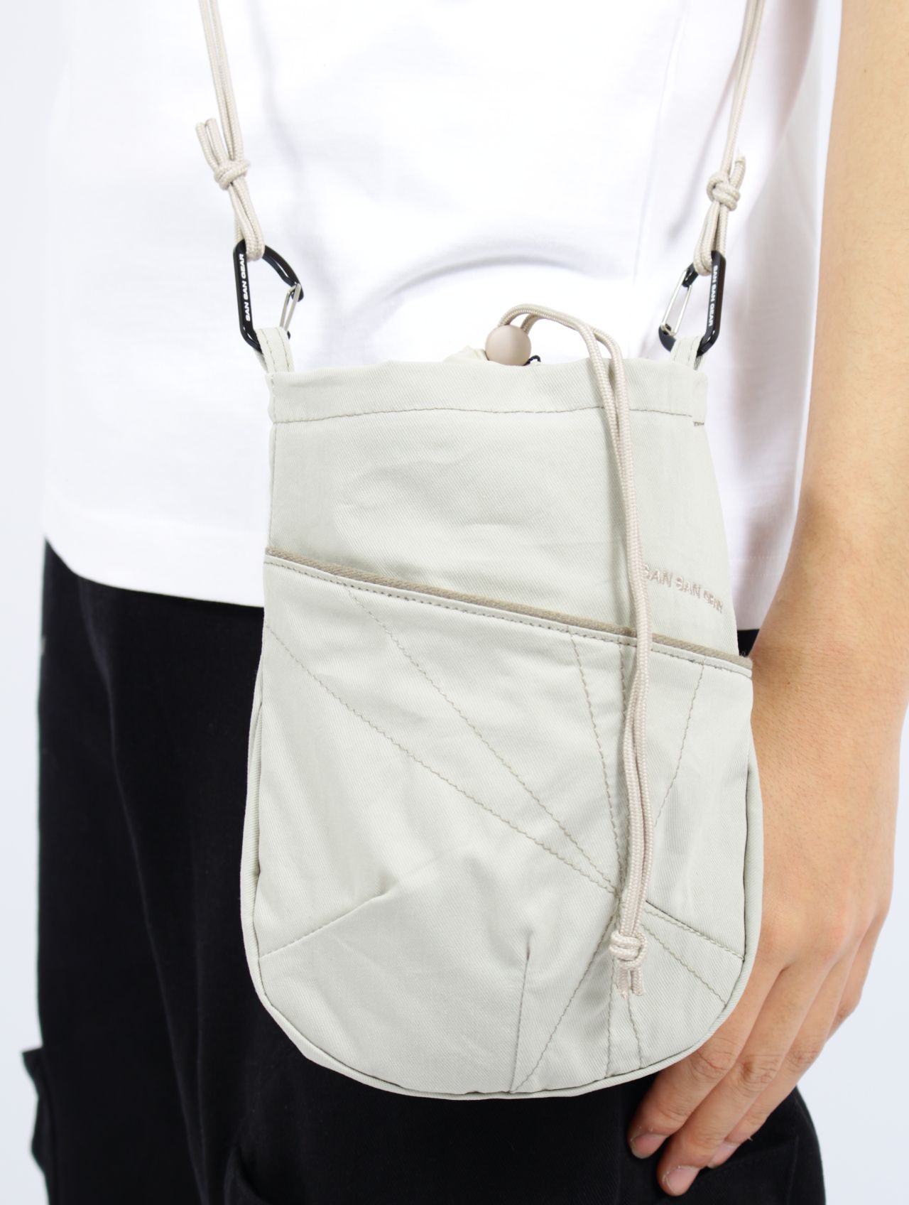 【25SS】クロス バッグ ショルダー ポーチ / VARIED CROSS BAG / ベージュ