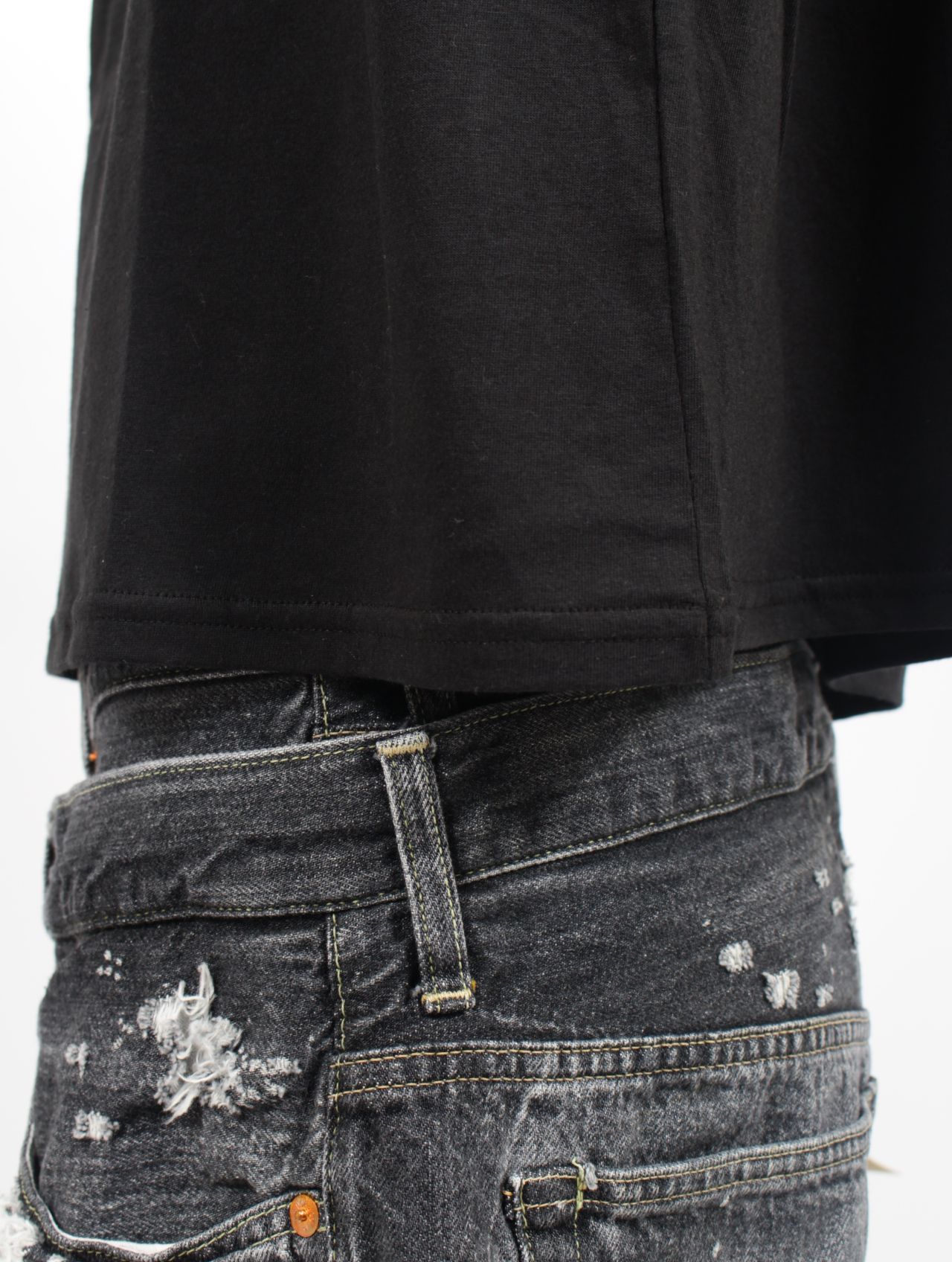 【25AW】ナガミネ ウィキ デザイナー フォト プリント 半袖 Tシャツ / NAGAMINE WIKI T-SHIRT / ブラック