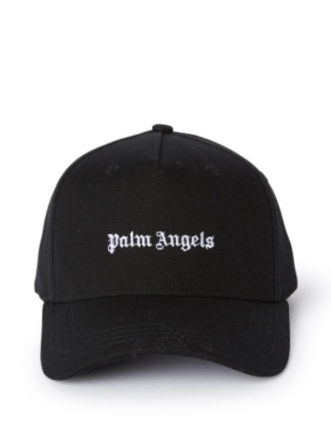 palm angels curved logo coat チェスターコート