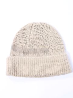 【25AW】モヘア ビーニー / MOHAIR BEANIE / クリーム