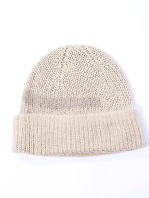 【25AW】モヘア ビーニー / MOHAIR BEANIE / クリーム