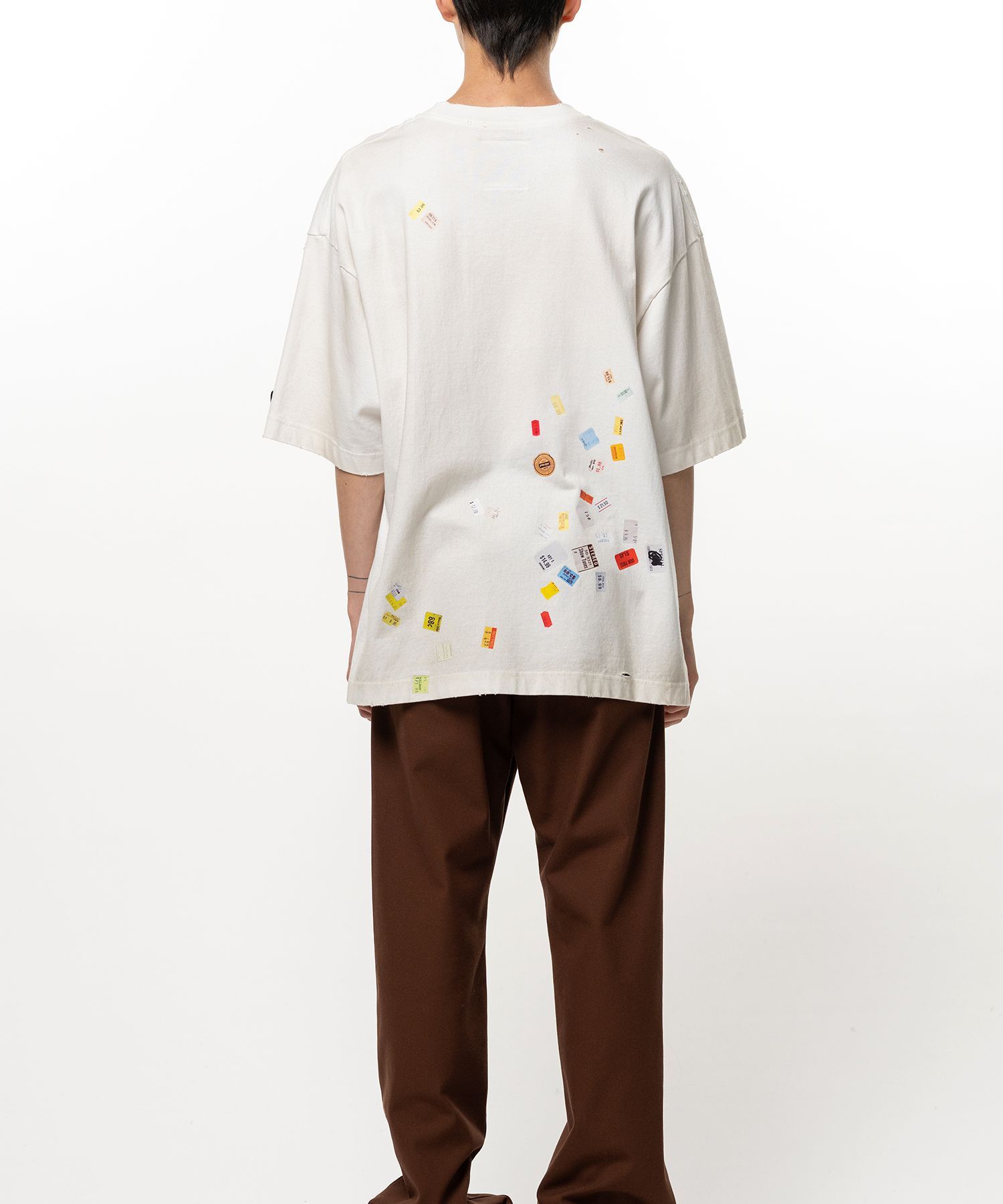 【26AW】プライス ステッカー Tシャツ / PRICE STICKER TEE / ホワイト