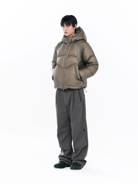 【26AW】シールド パファー ジャケット / SHIELD PUFFER JACKET / ブラウン