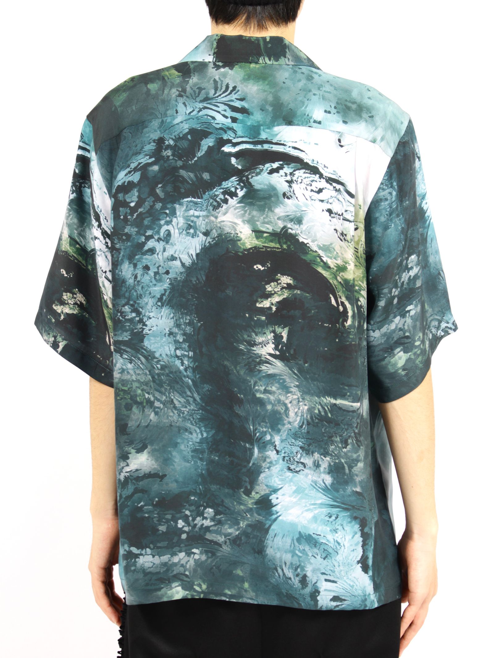 【26SS】シルク シャツ / SILK SHIRT / ブルー