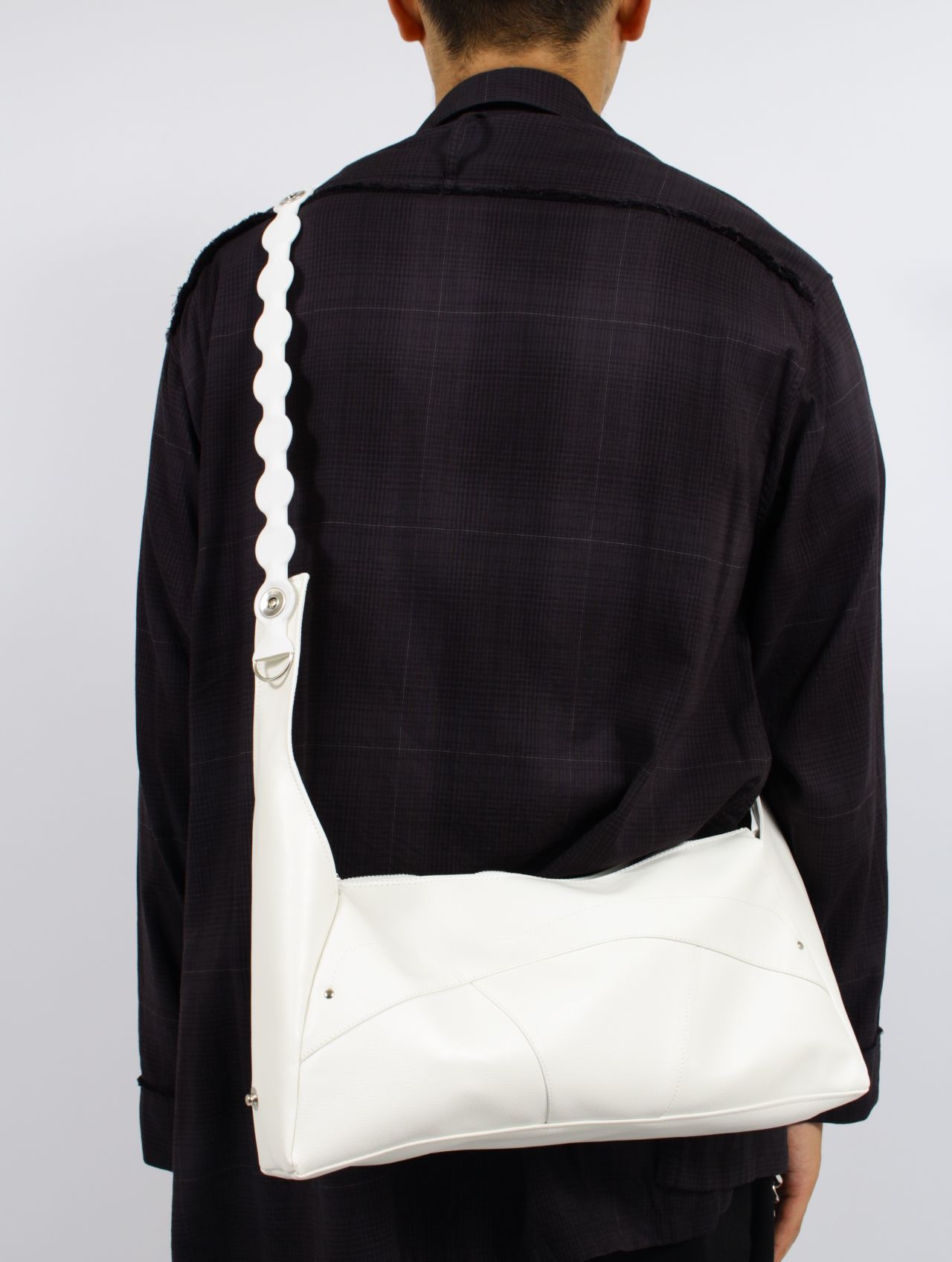 【25AW】3way ワンショルダー ハンド コネクト バッグ 鞄 コネクト バッグ / CONNECT BAG / ホワイト