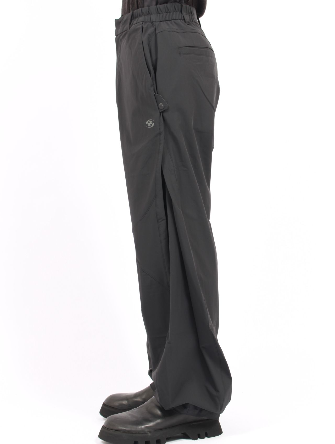 【25AW】サイド スナップ パンツ / SIDE SNAP PANTS / ブラック