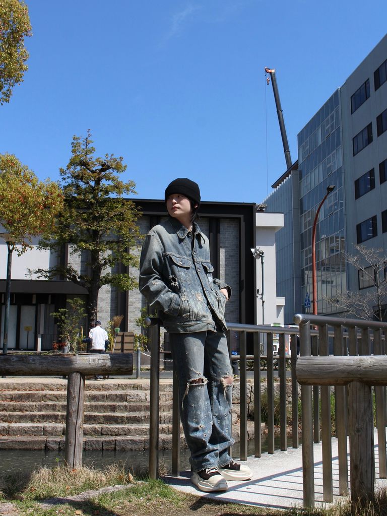 DAIRIKU - 【24SS】ダメージ デニム ジャケット /  