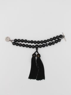 【24AW】ダブル ジュズ ブレスレット / DOUBLE JUZU BRACELET / ブラック