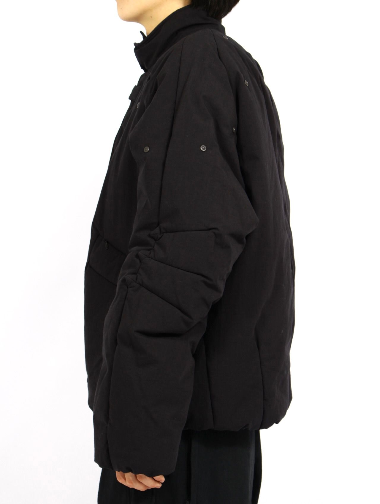 【25AW】カナボウ パファー ジャケット / 金棒 PUFFER / ブラック