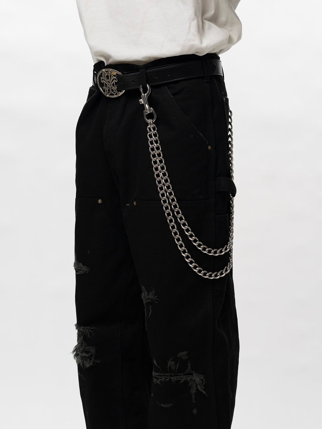 【26SS】カミヤ ダブル ウォレットチェーン / "KMY" W WALLET CHAIN / シルバー