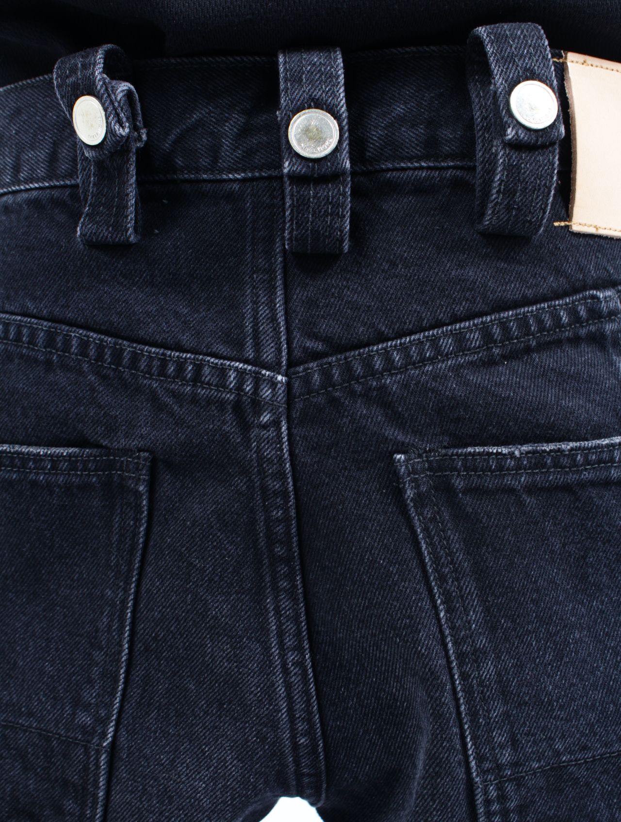 【25SS】ボンテージ デニム パンツ / BONDAGE DENIM PANTS.13 / ユーズドブラック