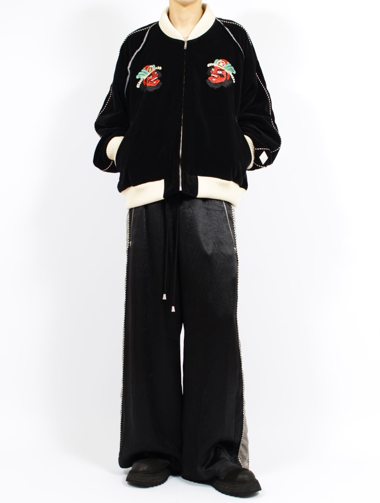 el conductorH - 【25AW】ベルベット ヤマキング エンブロイド