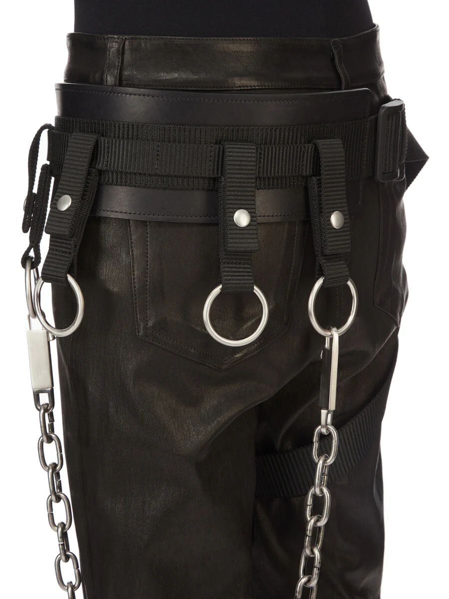 【26SS】スーサイド チェーン ベルト / SUICIDE BELT / ブラック