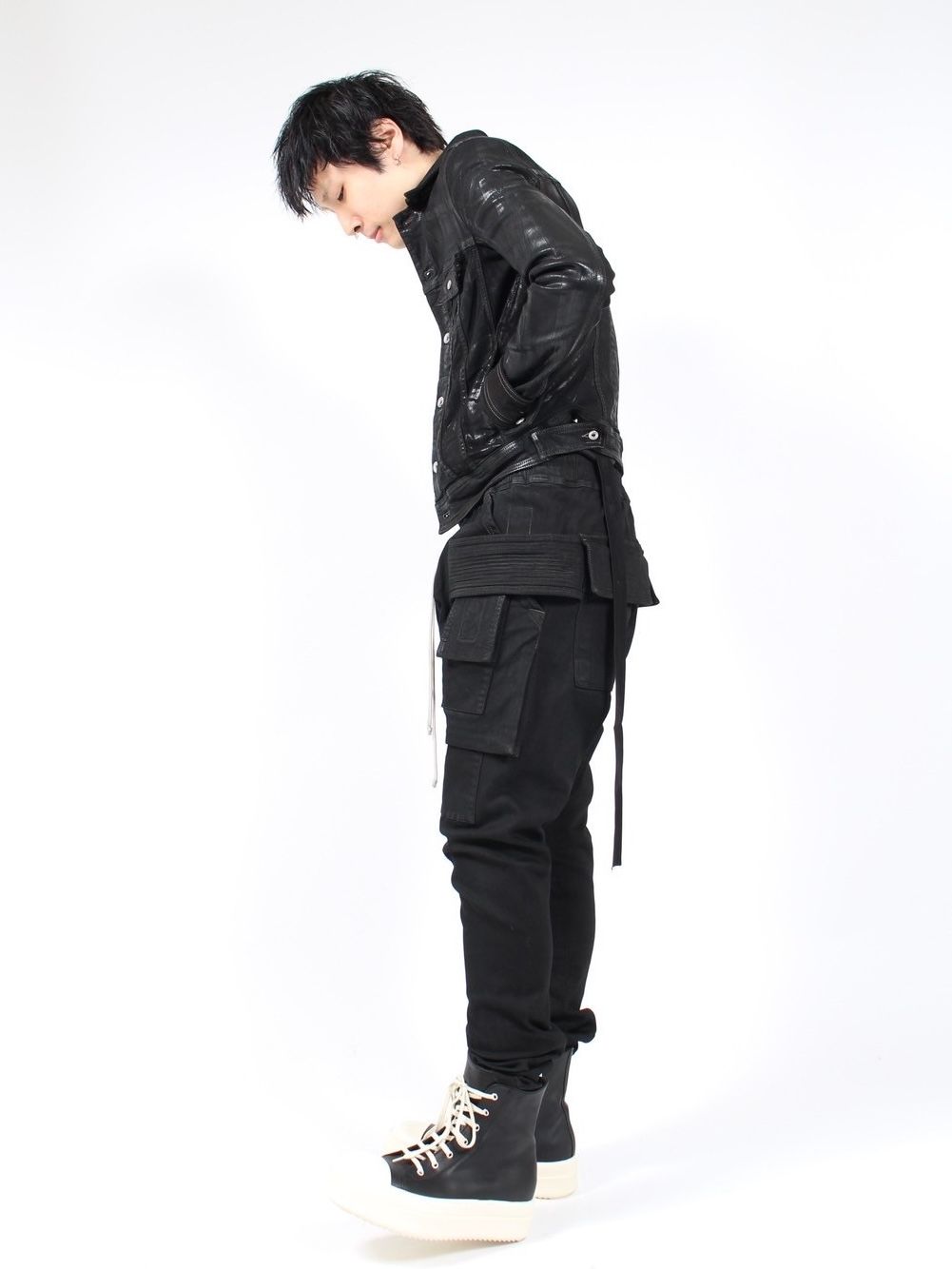 RICK OWENS DRKSHDW - 【24SS】トラッカー コーティング デニム ジャケット / TRUCKER JKT / ブラック |  STORY