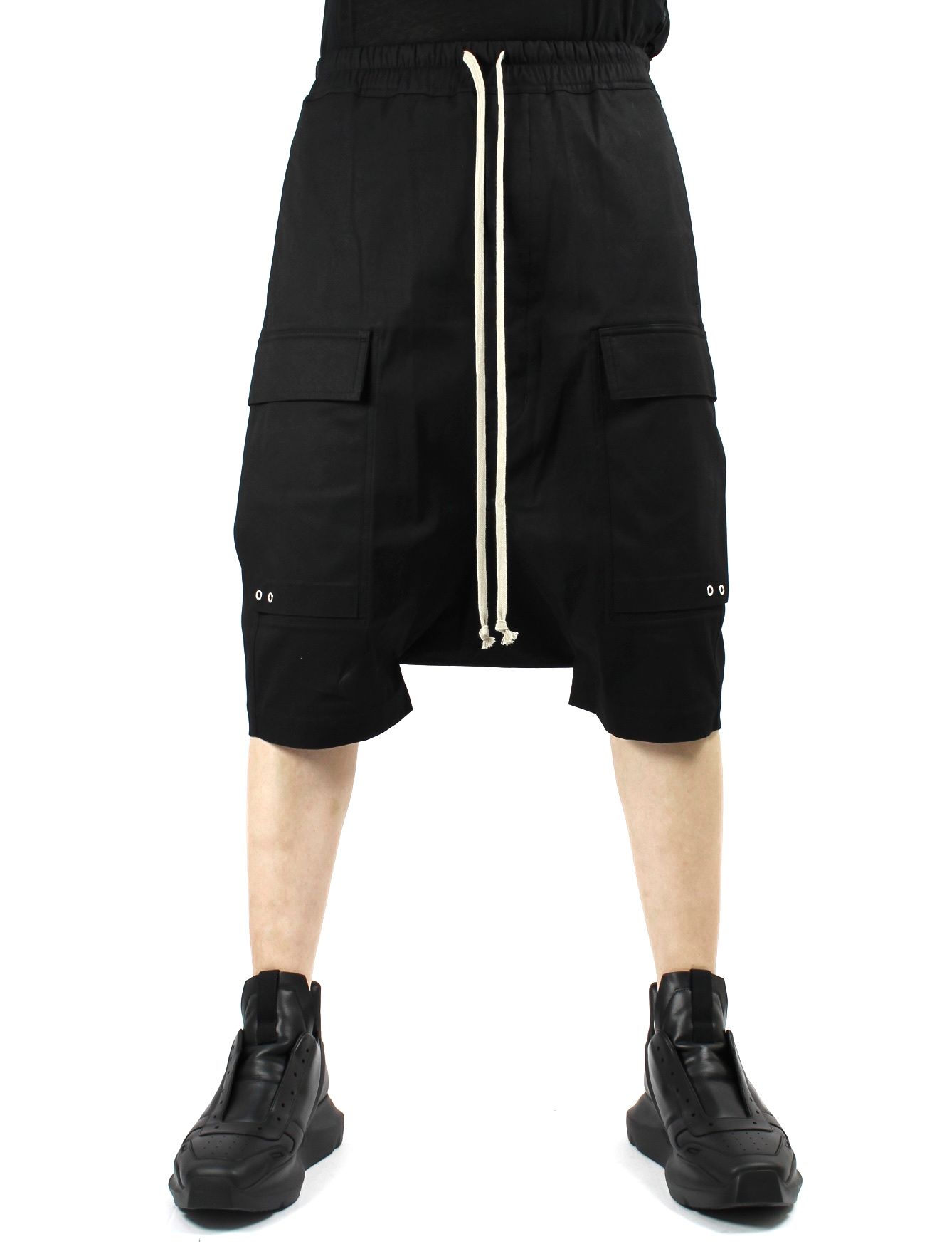 スラックス/スーツパンツRick Owens 2023SS Cargo Pods RU01C4389-TE