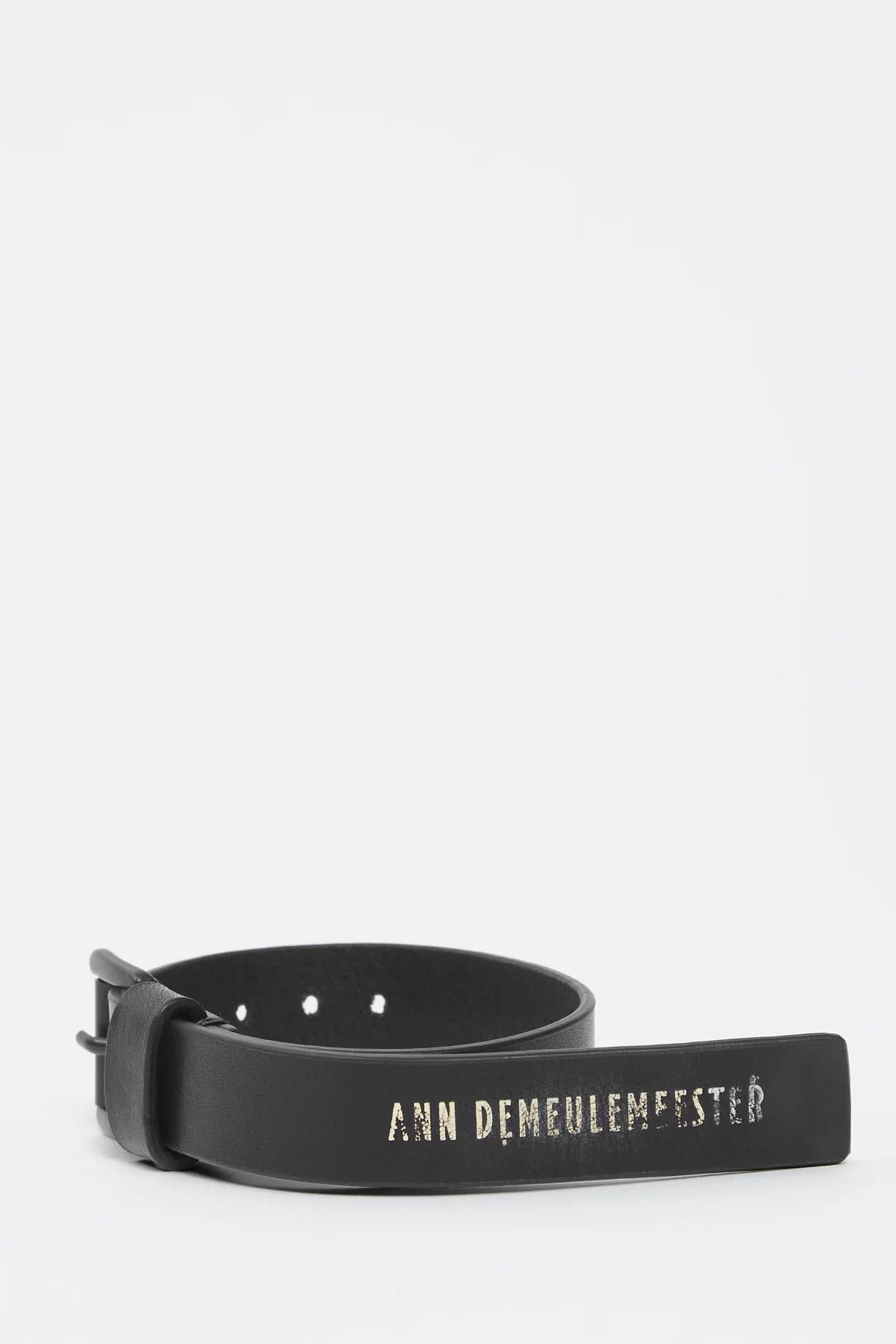 【27SS】ヴァニール ショート レザー ブレスレット / VANIR SHORT LEATHER BRACELET / ブラック