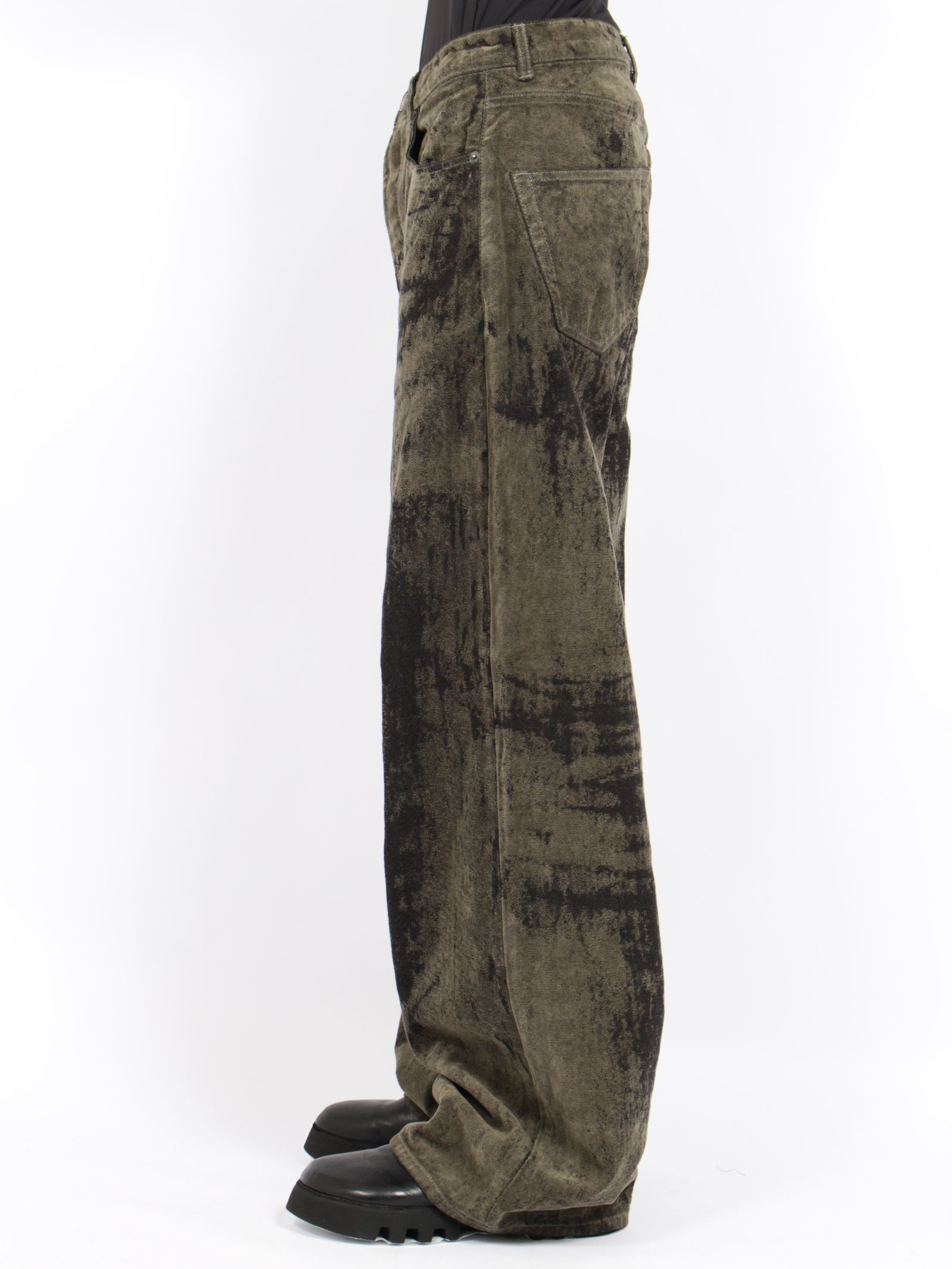 【26AW】ワイド デニム パンツ / WIDE DENIM / グレー