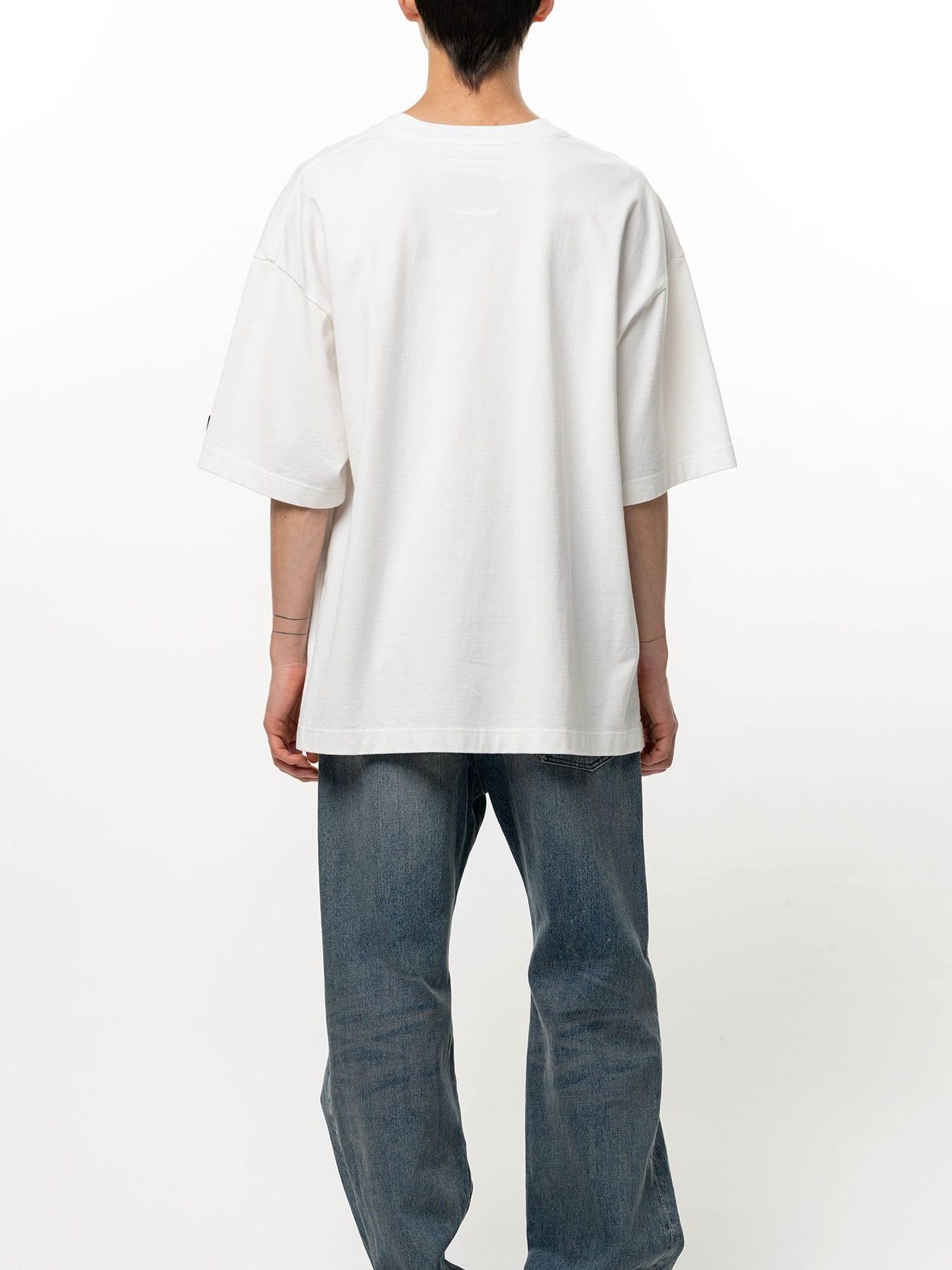 【26AW】キャット プリンテッド Tシャツ / CAT PRINTED TEE / ホワイト