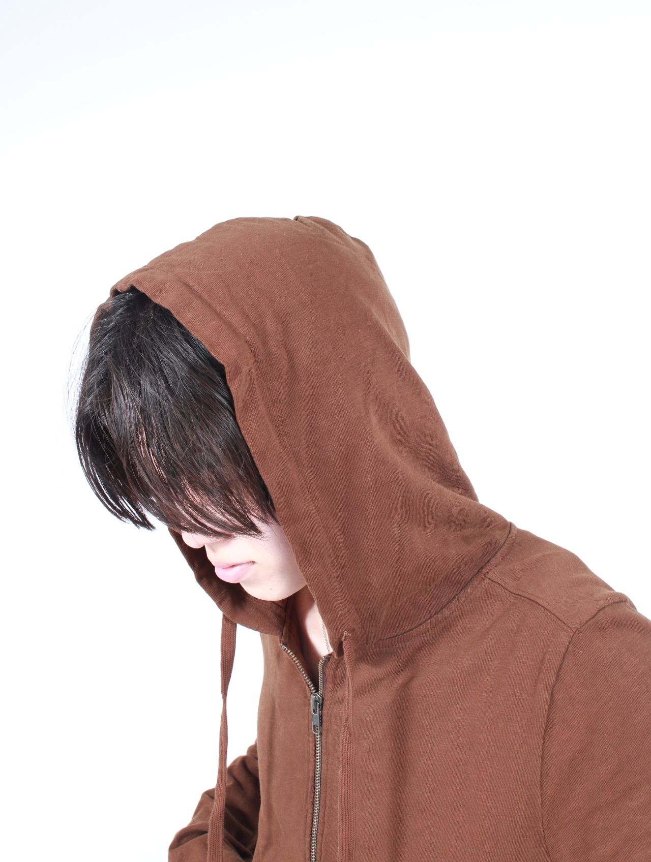 woolrich brown zip hoodie ジップパーカー 茶 ラグラン ② ショート丈 ジップアップ ニットパーカー 長袖 ブラウン Y2K