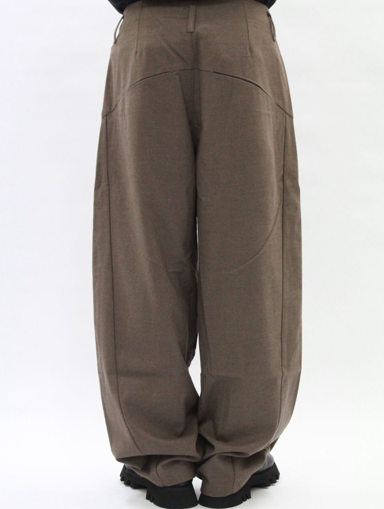 【25AW】ワイド パンツ / WIDE PANTS / ブラウン