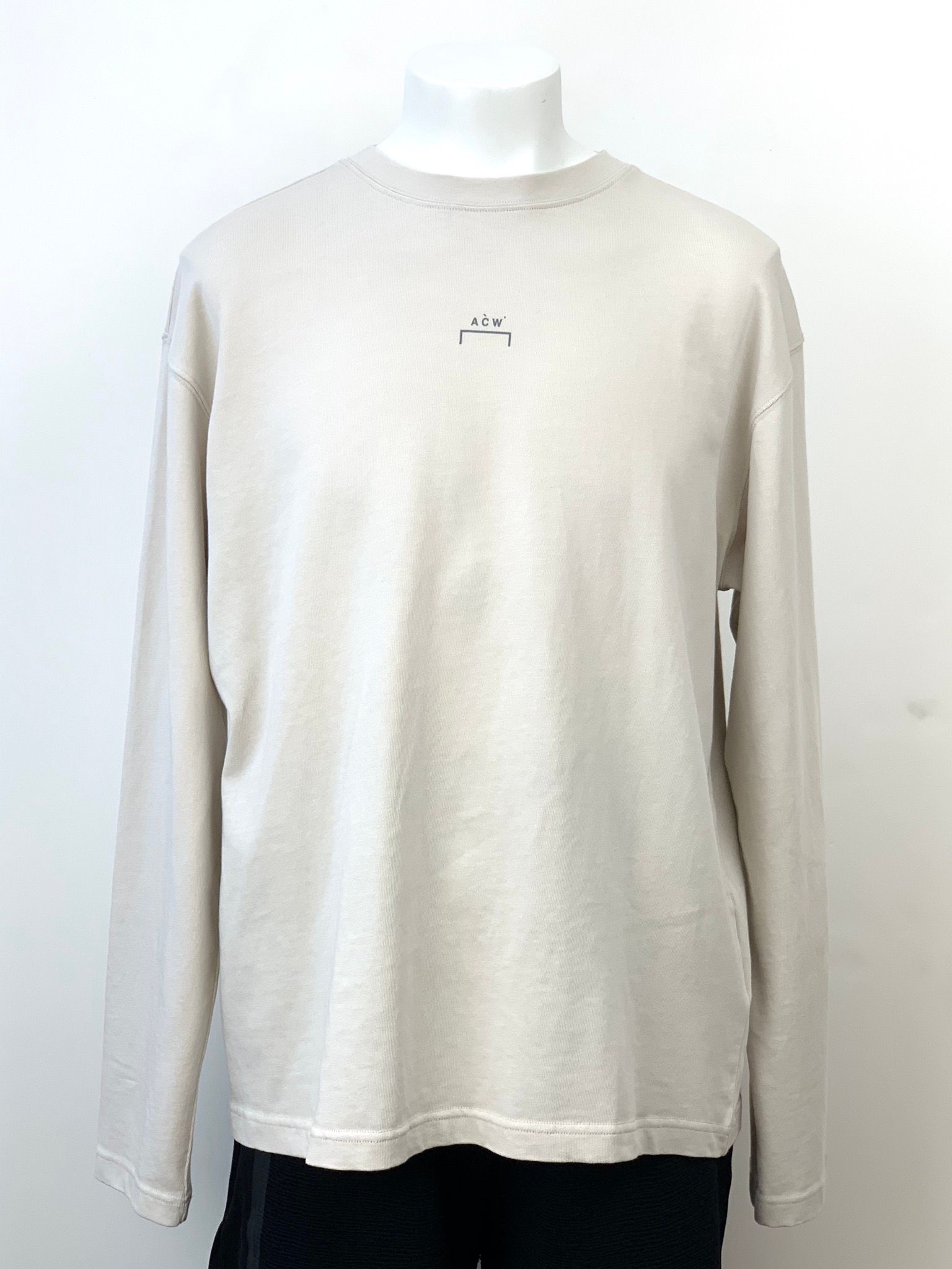 A-COLD-WALL ア コールド ウォール 長袖Tシャツ ロンT NO WATER プリント コットン グレー サイズS 良品 中古 33977 楽天市場】A-COLD-WALL ア コールド ウォール 長袖Tシャツ ロンT