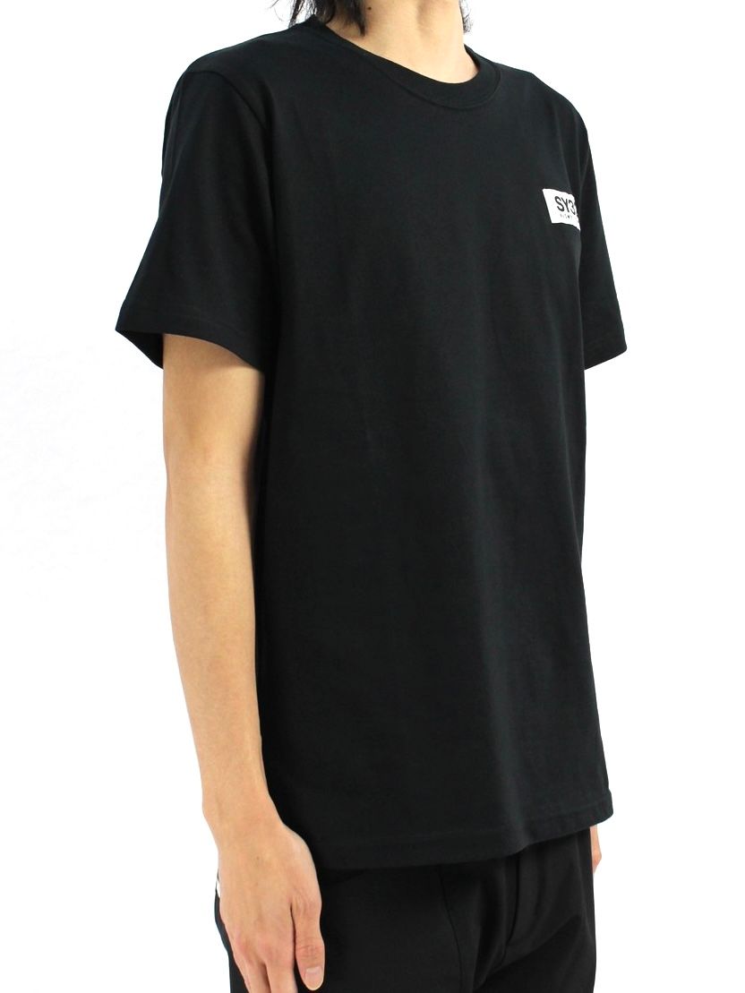 ワンポイント タグ Tシャツ / BASIC TAG TEE / ブラック - S - ブラック