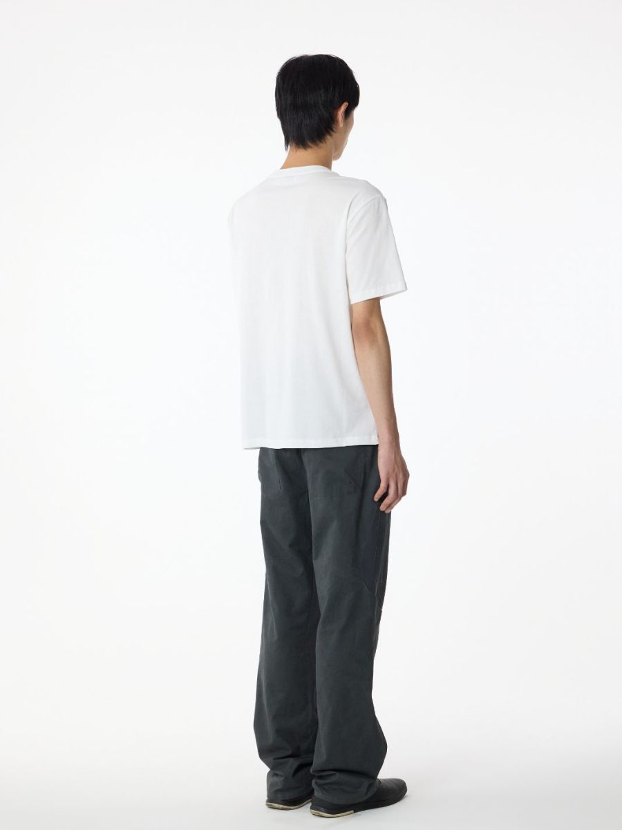 オーバーレイ Tシャツ 半袖 シャツ / OVERLAY T-SHIRT / ホワイト SG27SSTOTS006