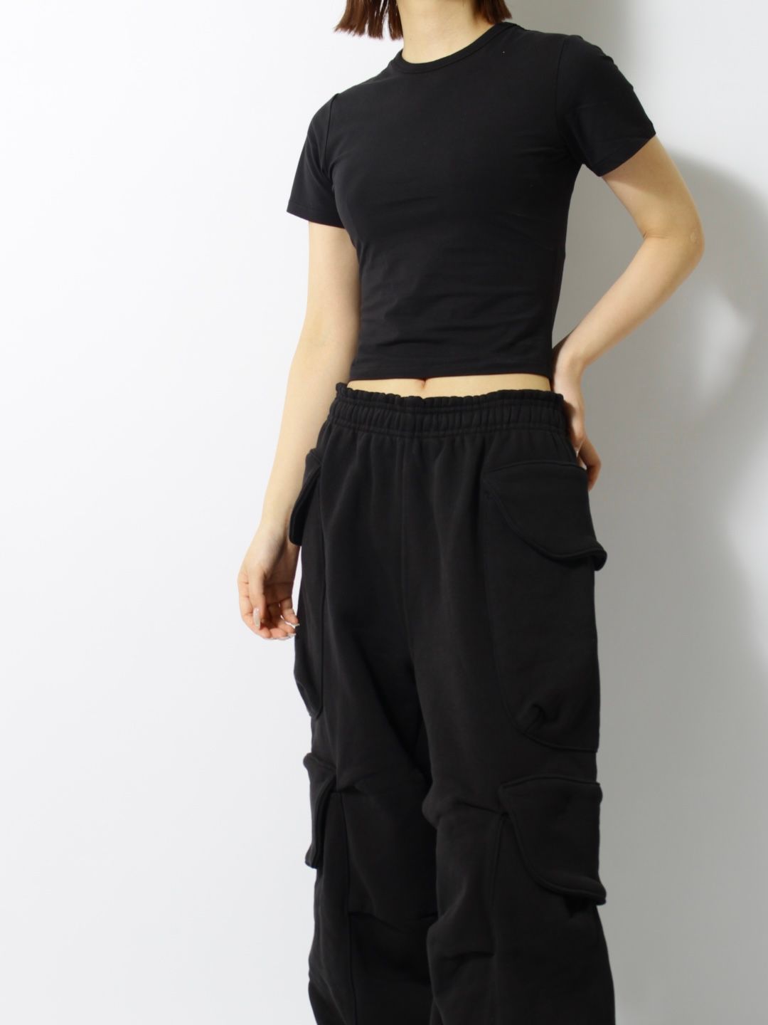 マイクロ Tシャツ / MICRO TEE / SOOT(ブラック)