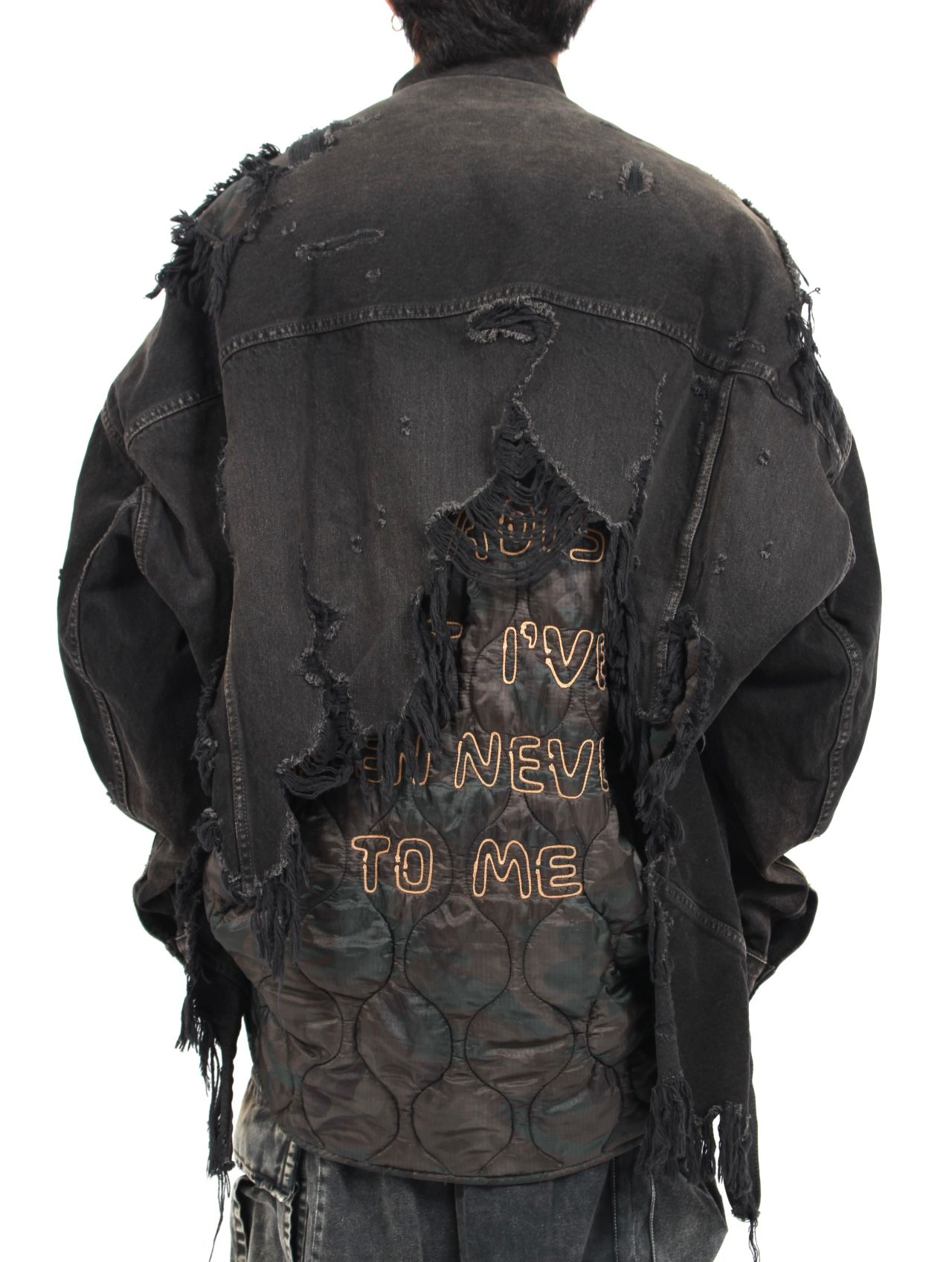メゾンミハラヤスヒロ 24AW ダブルレイヤードデニムジャケット Maison MIHARA YASUHIRO ONLINE STORE（メゾンミハラヤスヒロ