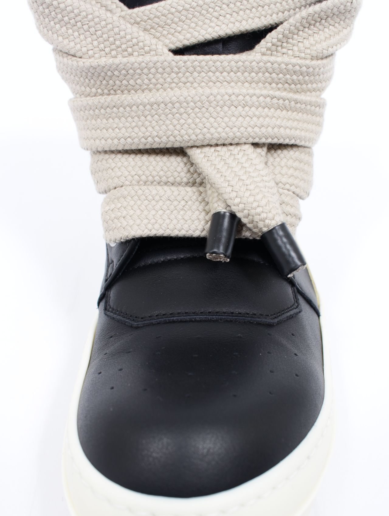 RICK OWENS ジャンボレース ジオバスケット スニーカー ジャンボレースジオバスケットレザーハイカットスニーカー