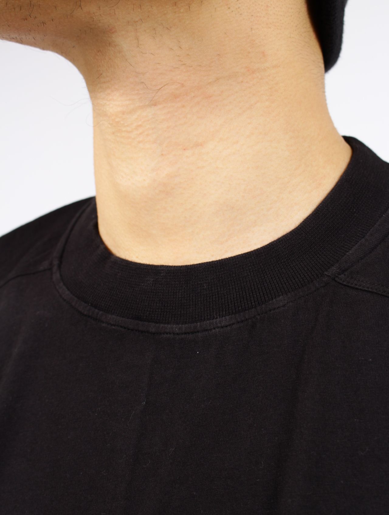 Rick Owens 14FW ウール　Vネックニット【L】薄手　ダークダスト Rick Owens（リック・オウエンス）ニット・セーター - FARFETCH