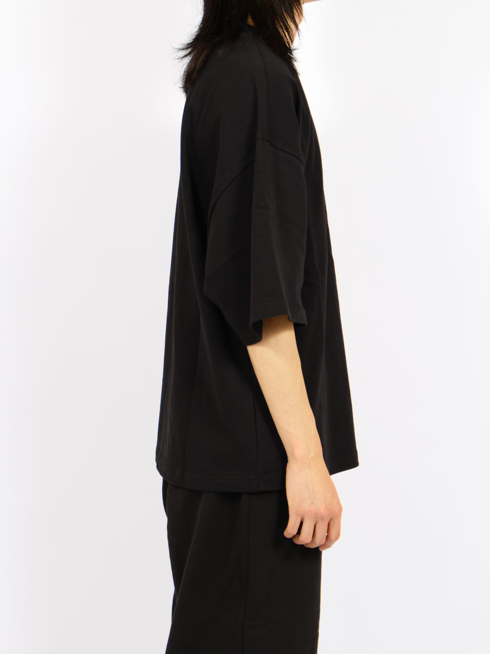 ヘビー ボクシー ティー / HEAVY BOXY TEE / BLACK(ブラック)
