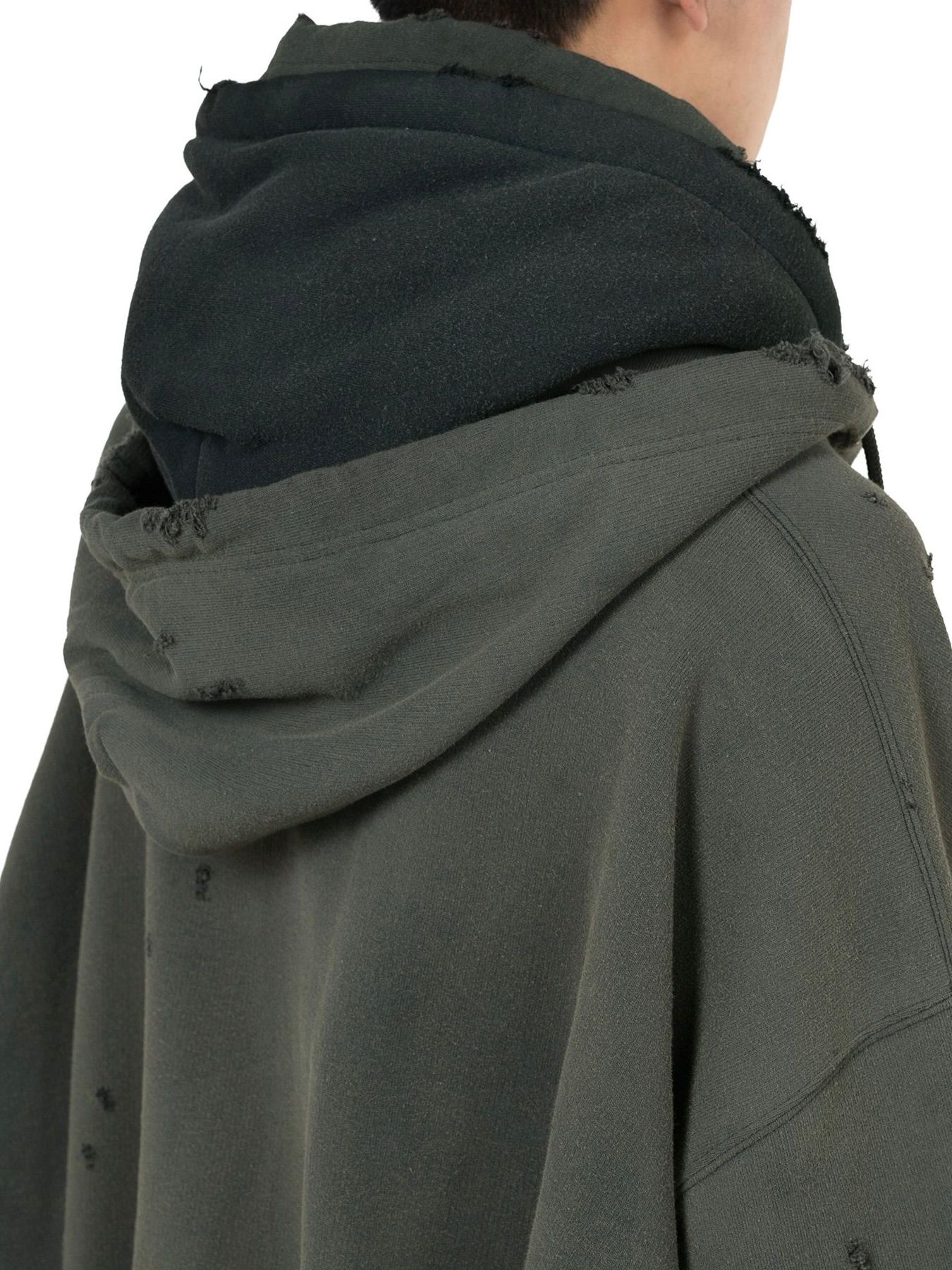 【25AW】トリプル レイヤード パーカー / TRIPLE LAYERED PARKA / ブラック